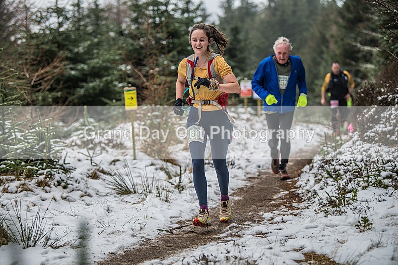 Glentress-1426 - High Terrain Events Glentress 10K 21K & 42K Trail Races Sunday 16th February 2025
