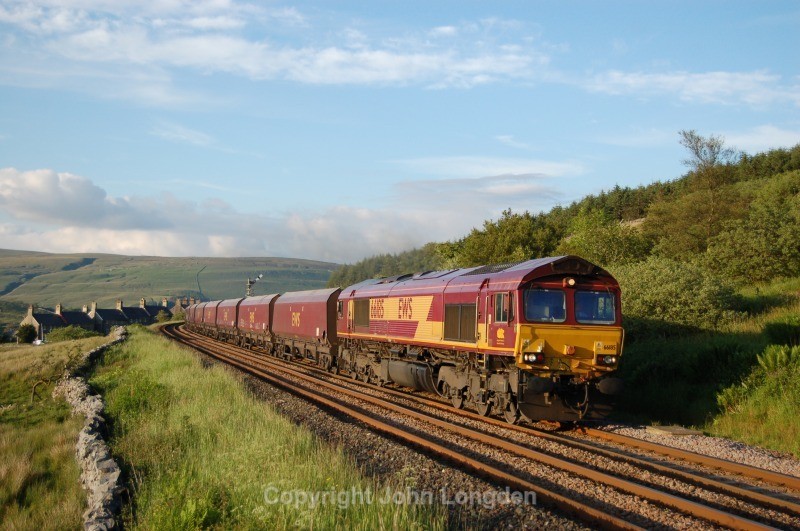 25.6.12 - 66185 6E68 New Cumnock - Drax, Garsdale - Garsdale - South