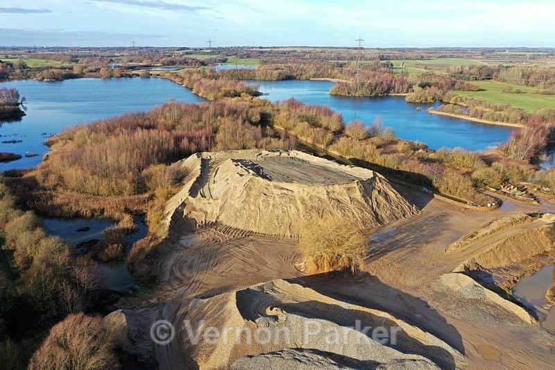 Nar Valley Gravel works - Ariel Landscapes