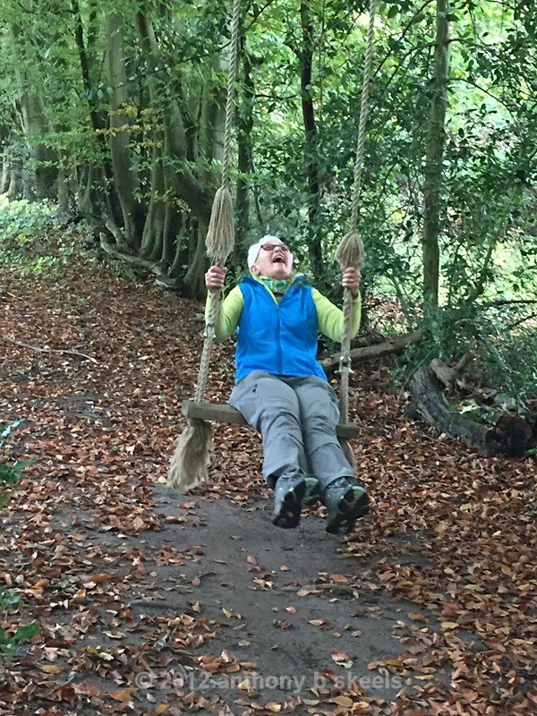 034 Lets start the day with a swing. - Third Saturday Walks Collection Two.