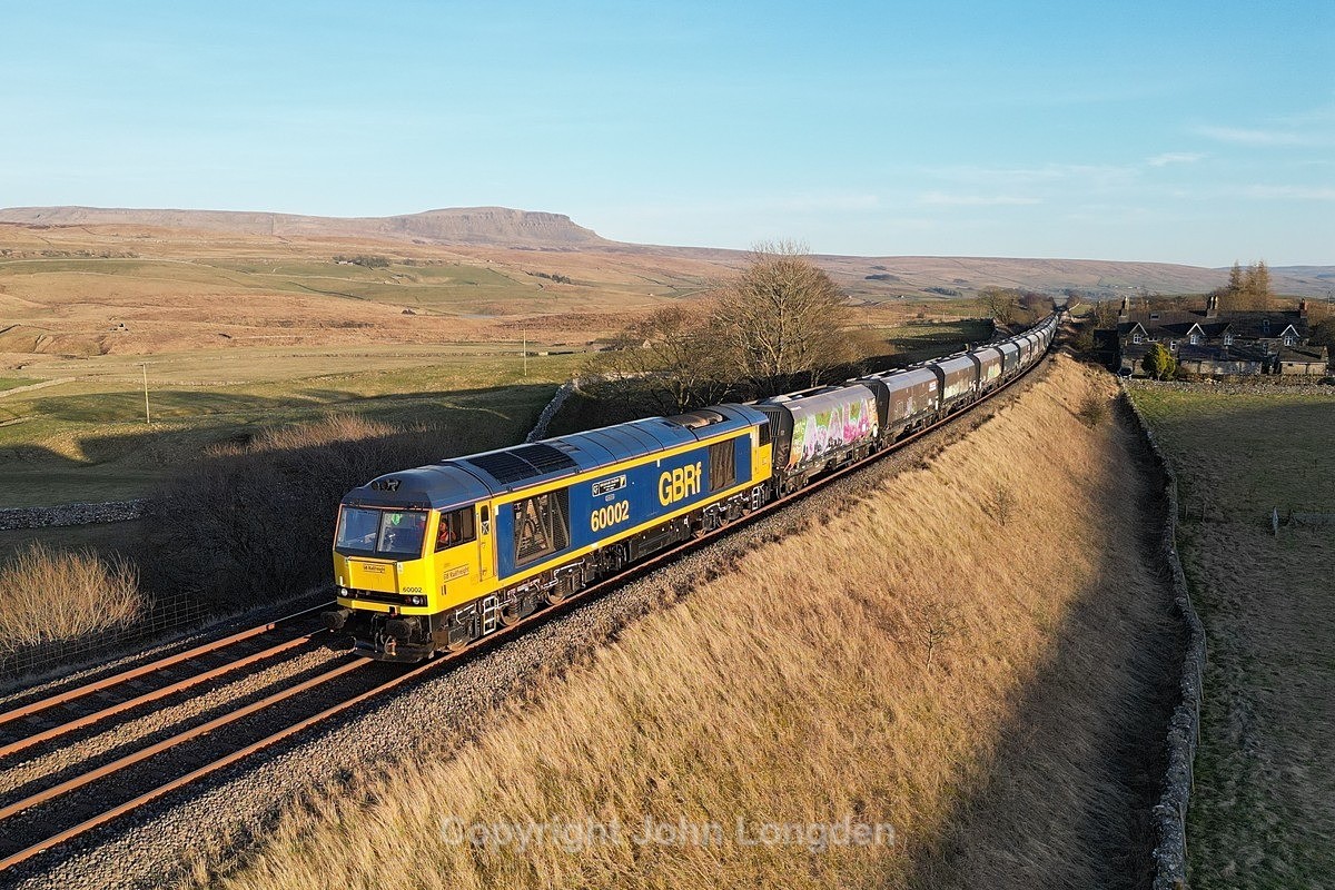 JL - 5.3.25 60002 6E77 Arcow - Hunslet, Selside - Latest shots