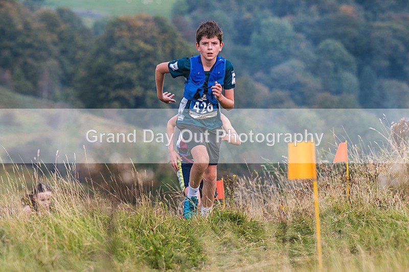 Year 7-221 - The English Schools Fell Running Championship Giggleswick Year 7 Sunday 6th October 2024