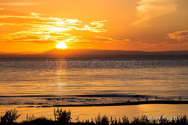 Sunset on the Shores of Lough Neagh - County Armagh