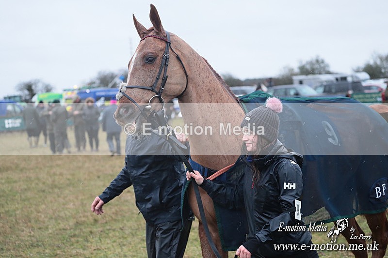 PtP 260125 124 - Cocklebarrow Point-to-Point racing with the Heythrop Hunt 26/01/25