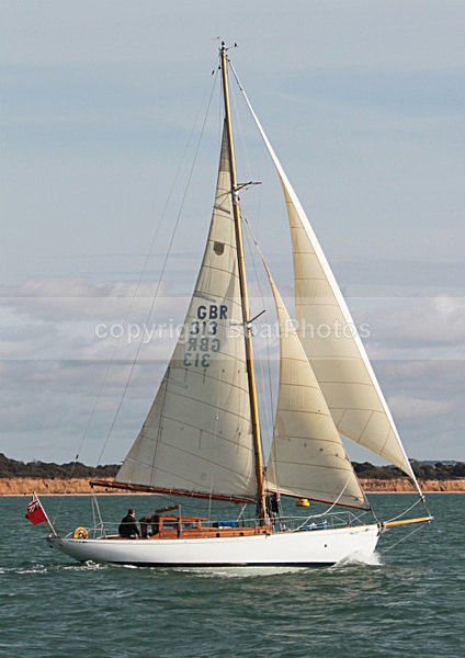 111009 PEREGRINE GBR313 IMG_5677 - Sailboats - monohull