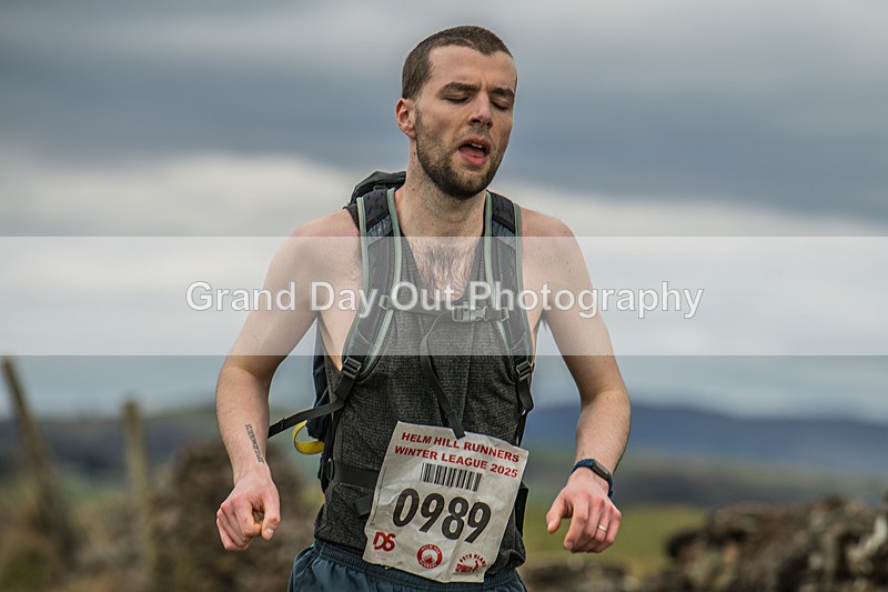 Helm Hill -789 - Kendal Winter League Helm Hill Fell Races (Under 13/15/17 & Seniors) Sunday 16th March 2025