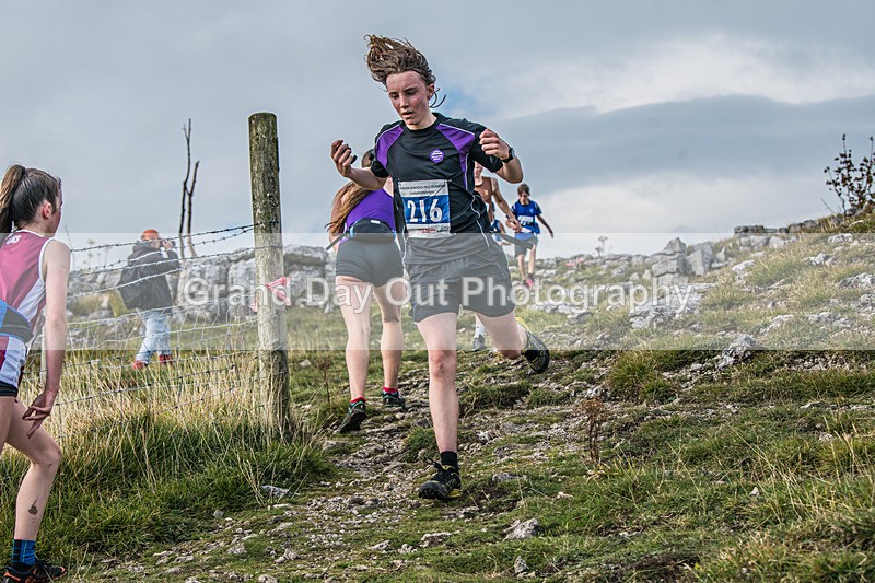Year 8-9-172 - The English Schools Fell Running Championship Giggleswick Year 8-9 Sunday 6th October 2024
