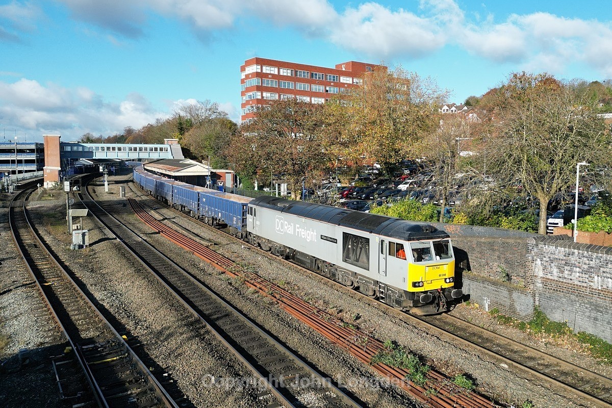 JL - 14.11.24 60046 6Z22 Aylesbury Loop - Tytherington, High Wycombe - Latest shots