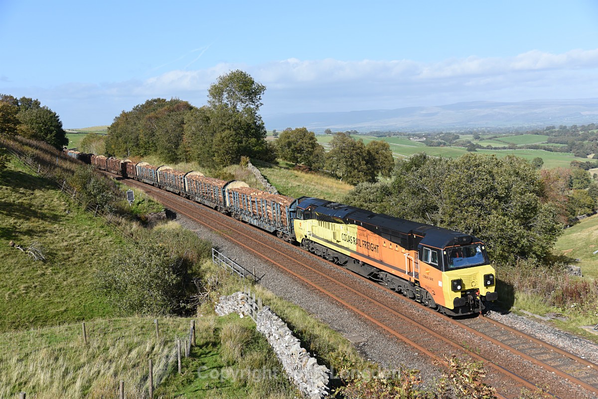JL - 2.10.18 70811 6J37 Carlisle - Chirk, Birkett Tunnel - Birkett Tunnel