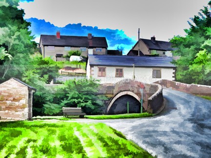 Dunsop Bridge - Impressionist