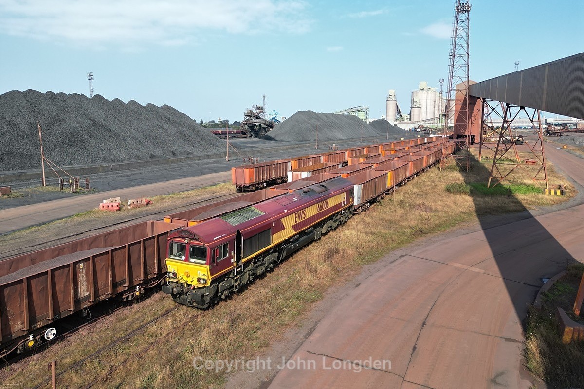 JL - 30.8.24 66006 6K24 Santon - Immingham, Immingham - Latest shots