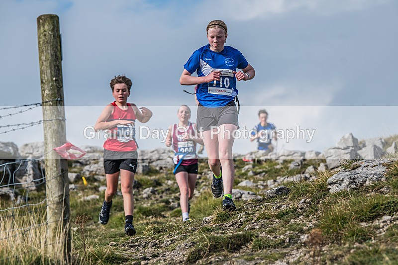 Year 8-9-204 - The English Schools Fell Running Championship Giggleswick Year 8-9 Sunday 6th October 2024