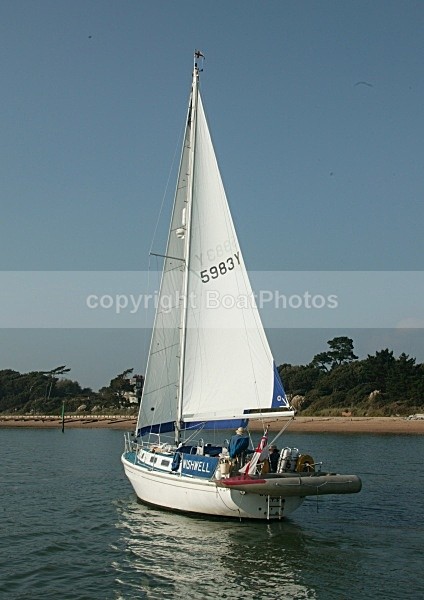 081011 GBR5983Y WISHWELL 8CDX0 - Sailboats - monohull