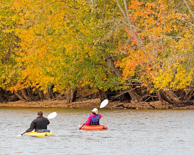 Autumn Kayak - New Brunswick Canada Fall Foliage - Autumn Foliage