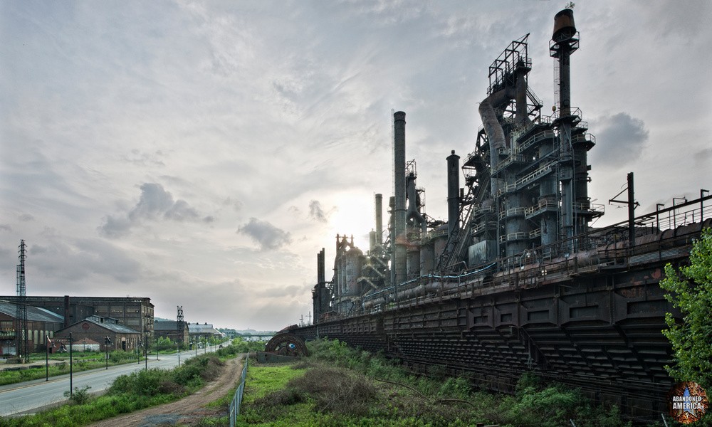 Bethlehem Steel (Bethlehem, PA) | Elevated Trestle View - Bethlehem Steel