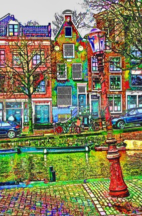 Amsterdam Lampost - Photo