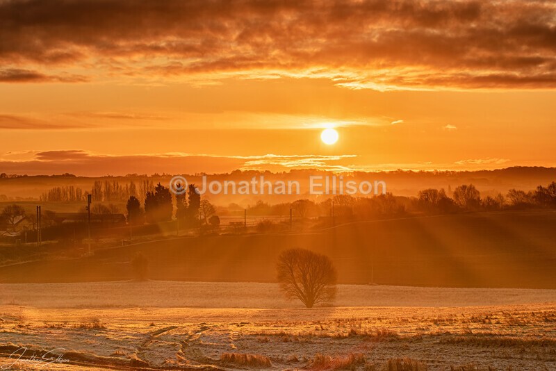 Frosty Sunrise - Lancashire