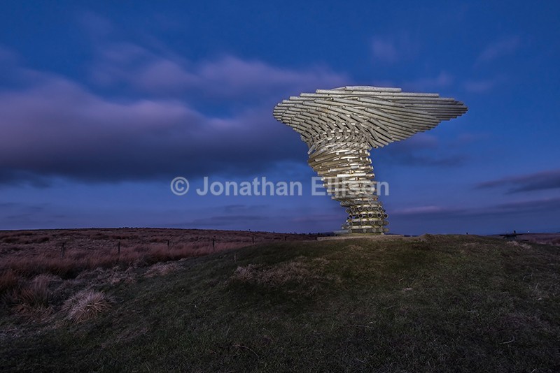 Singing Ringing Tree at Dusk - Lancashire