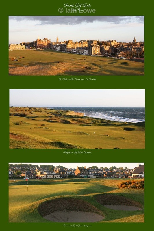 Scottish Links Montage - St Andrews Old Course Hole-by-Hole