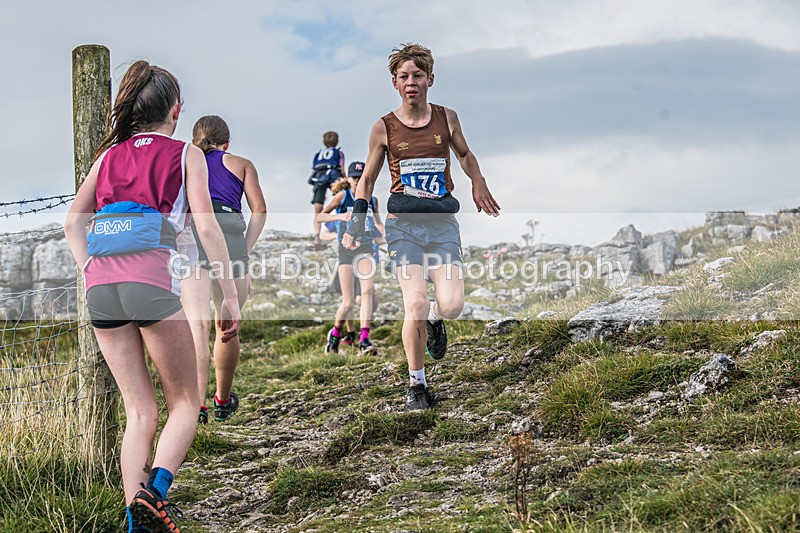 Year 8-9-173 - The English Schools Fell Running Championship Giggleswick Year 8-9 Sunday 6th October 2024