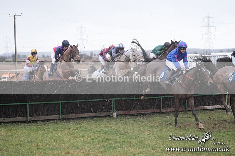 PtP 260125 582 - Cocklebarrow Point-to-Point racing with the Heythrop Hunt 26/01/25