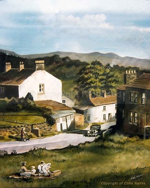 'Reeth Village, Yorkshire' - Landscapes