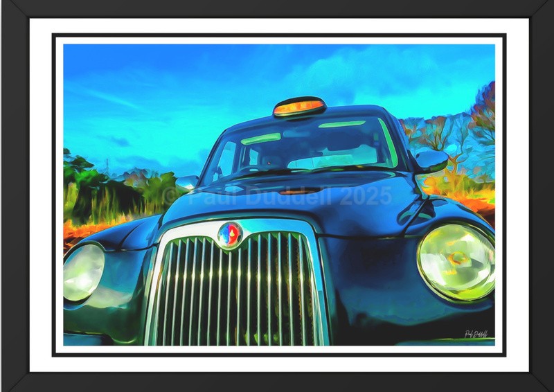 Moving Britain, Taxis & Buses by Paul Duddell, Whispers & Strokes - Artist, Painter, and Photographer