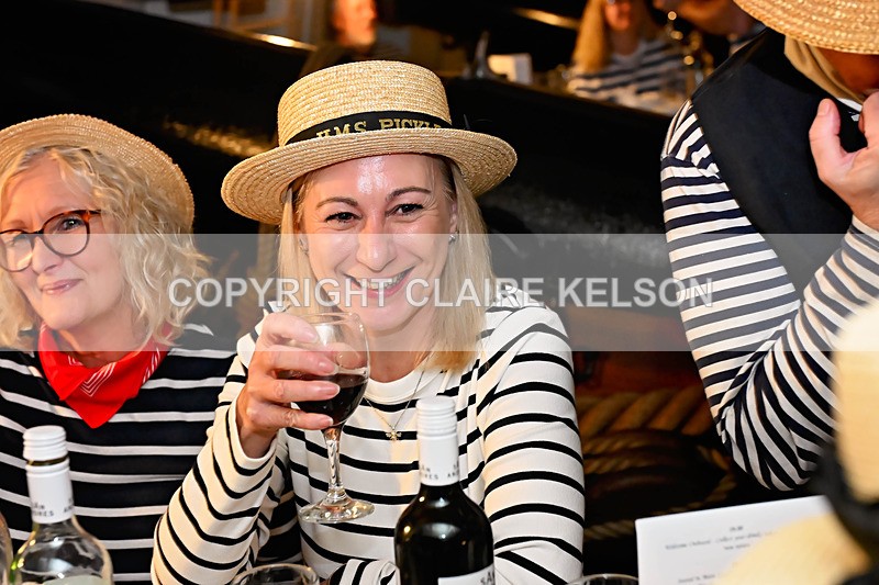 HMS PICKLE-126 - PICKLE NIGHT HMS WARRIOR 1860