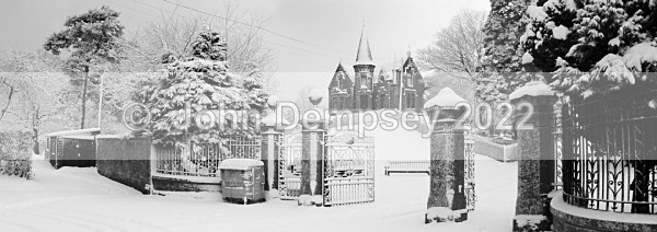 Sleepyhillock In Winter Snow - Sleepyhillock Cemetery