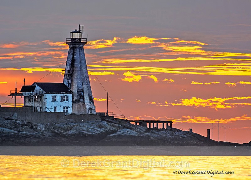 Gannet Rock Lighthouse - Lighthouses of New Brunswick