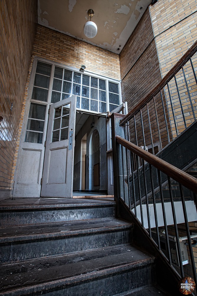 Central Junior High School (Chambersburg, PA) | Stairwell Door - Central Junior High School