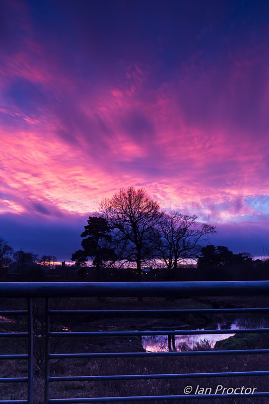 Sunset at the Ecos 3 - County Antrim