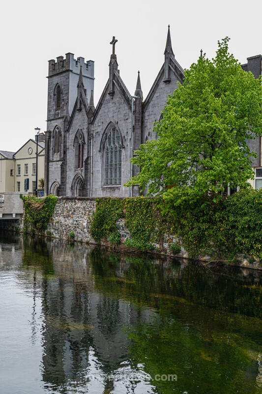 Abbey beside Galway canal - Mayo and Galway