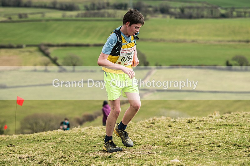 Helm Hill -323 - Kendal Winter League Helm Hill Fell Races (Under 13/15/17 & Seniors) Sunday 16th March 2025