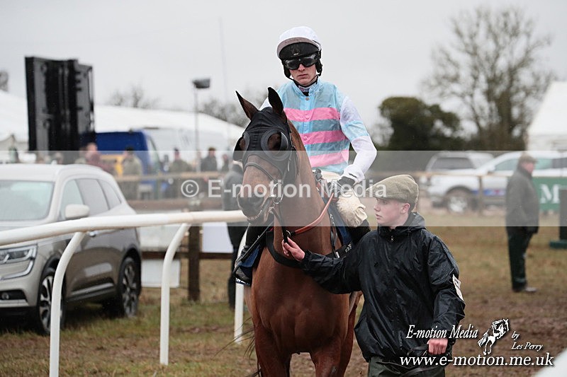 PtP 260125 821 - Cocklebarrow Point-to-Point racing with the Heythrop Hunt 26/01/25