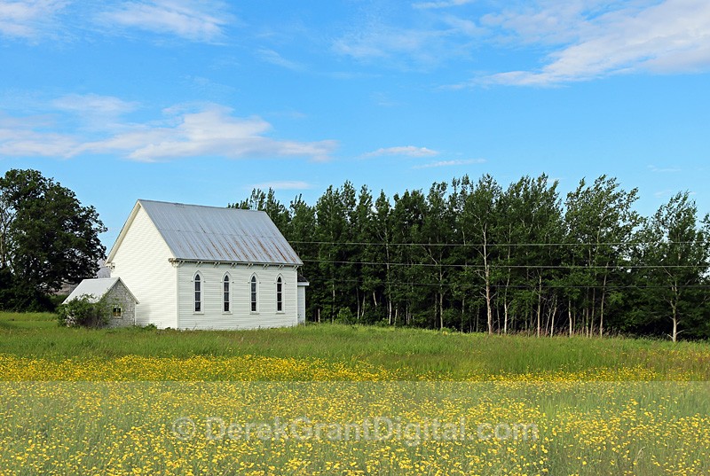 Wickham United Baptist Church Queens County New Brunswick Canada - Churches of New Brunswick