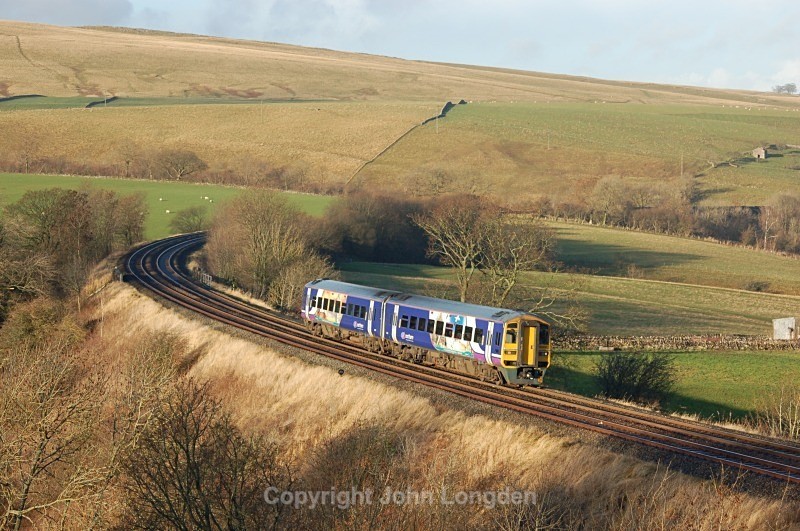 23.11.12 - 158861 08.53 Carlisle - Leeds, Smardale - Smardale