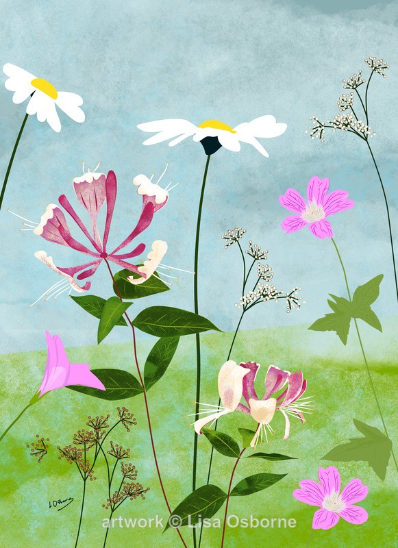 Honeysuckle - DIGITAL ARTWORK