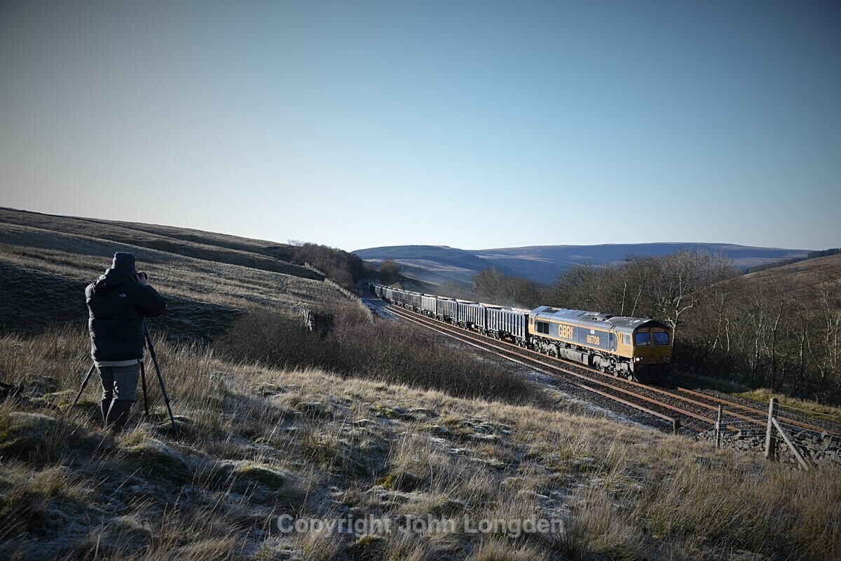 JL - 29.11.19 66708 Fiddlers Ferry - Kirkby Thore, Garsdale Troughs - Garsdale Troughs