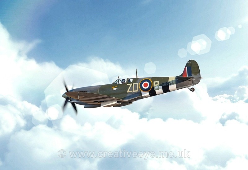 No.0083 MH434 Supermarine Spitfire Mk IV. - Aviation