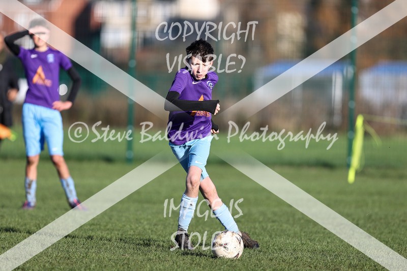 1DX32249 - 2025-11-23 FC Abbey Meads U13 Purple V Highworth Town Junior FC U13 T