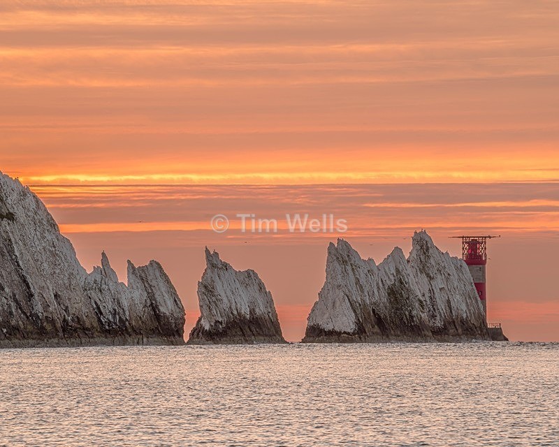 062 Needles sunset - All photos
