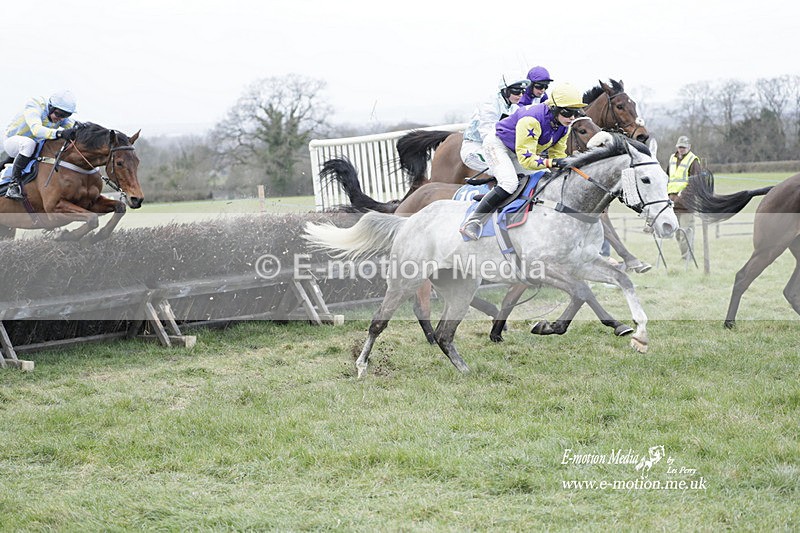 PtP 250223 0711 - Kimblewick Hunt Point-to-Point Kingston Blount 25/02/23
