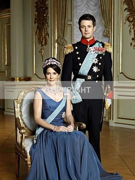 D-26 Prss Mary and Pr Frederick - Danish Royals