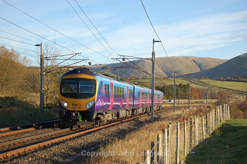 27.10.12 - 1M92 07.47 Edinburgh - Man Airport, Beckfoot - West Coast Main Line (north to south)