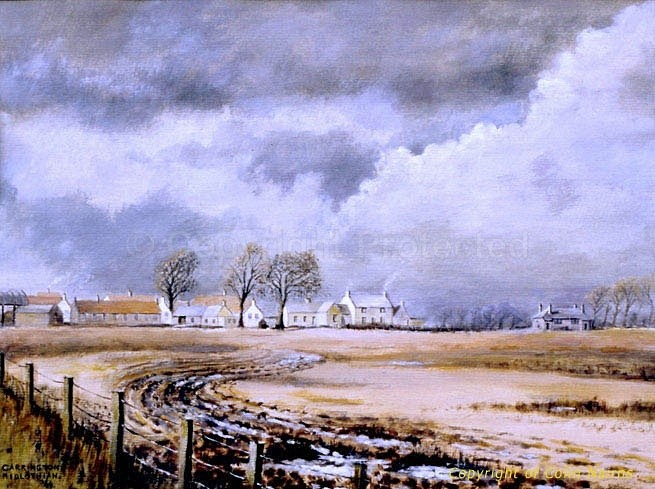 'Carrington Village, Midlothian' - Landscapes