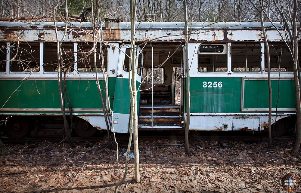 Trolley Graveyard | Park St. Green Line Streetcar - The Trolley Graveyard