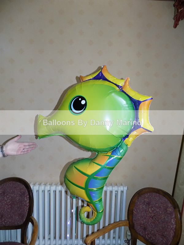 Sea Horse - Birthday Balloons