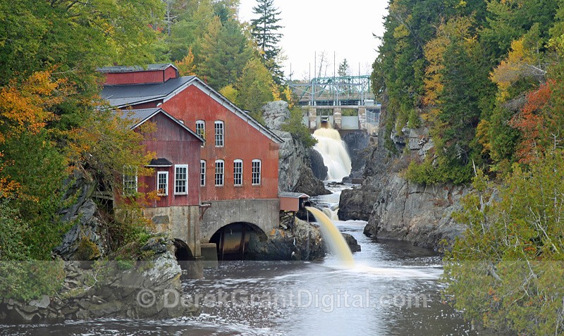Gorge & Falls, Magaguadavic River St. George New Brunswick - New Brunswick Landscape