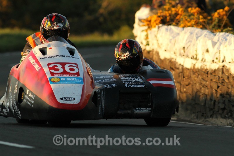 Michael Grabmuller / Justin Sharp* Yamaha / Delta-Racing-Team/Polizeisportver - Monday Practice - Sidecars